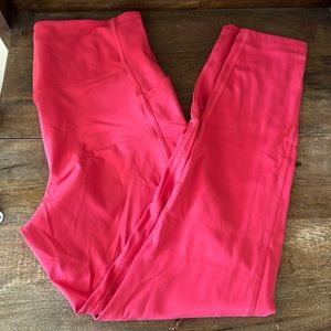 Girlfriend collective XL pocket compression leggings in BARBIE pink!